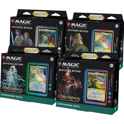 Magic lotr commander decks